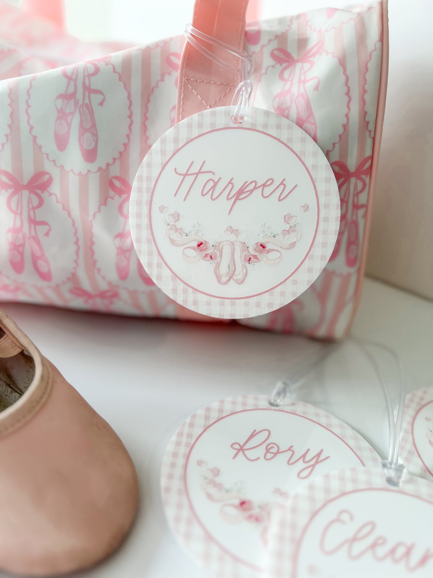 Ballet Dance Bag Tag