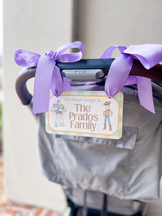 Toy Story Stroller Tag