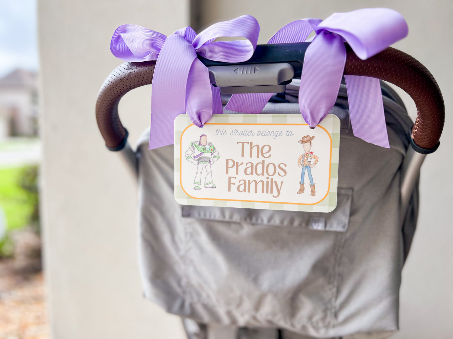 Toy Story Stroller Tag