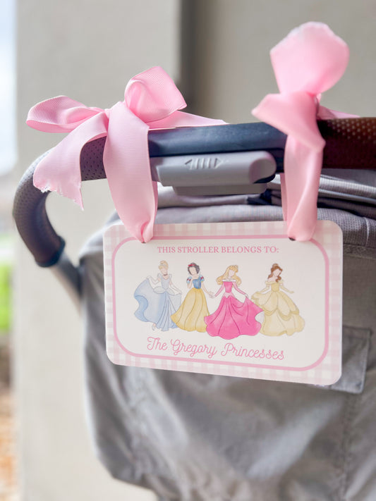 Princess Stroller Tag