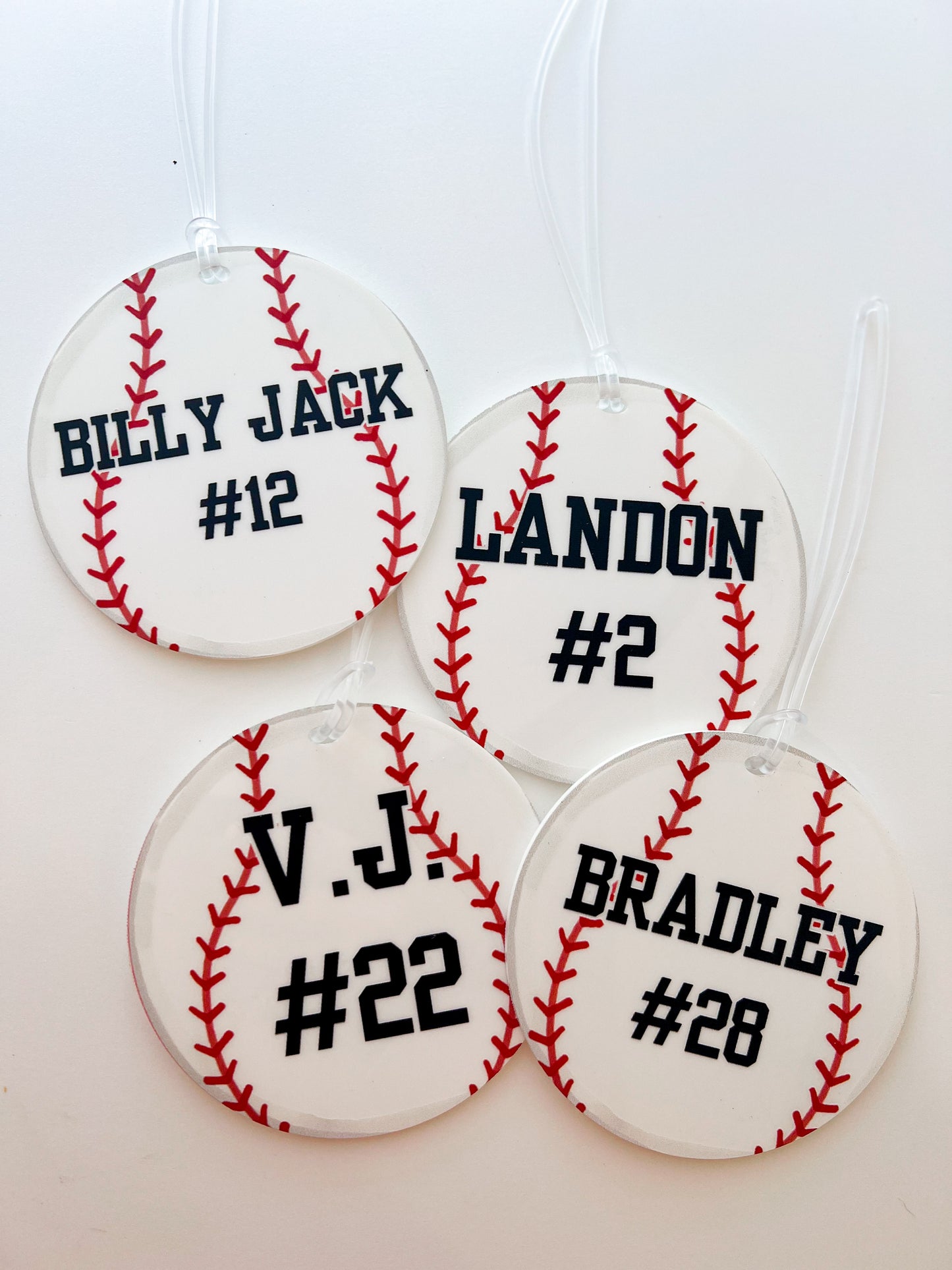 Baseball Bag Tag