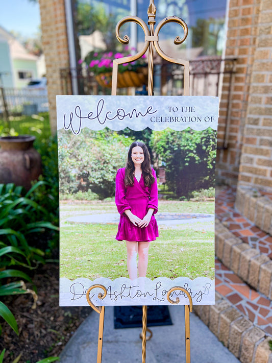 Celebration Welcome Sign