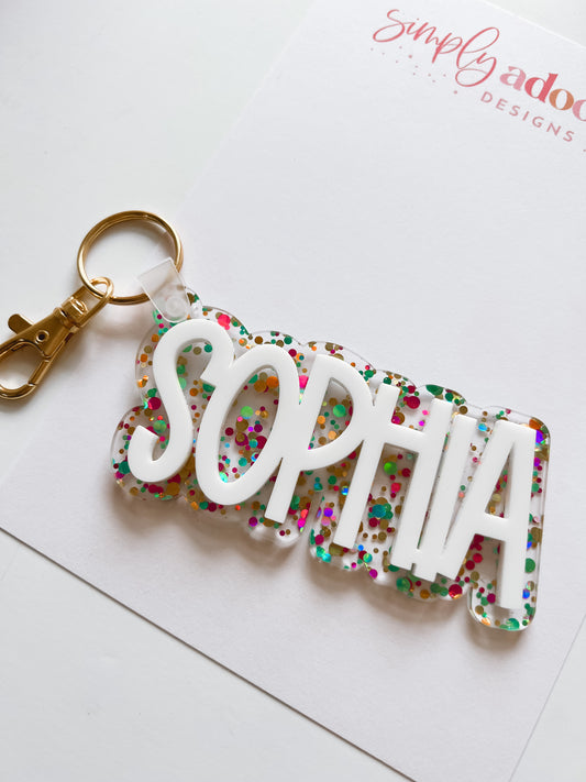 Sparkle Name Tag