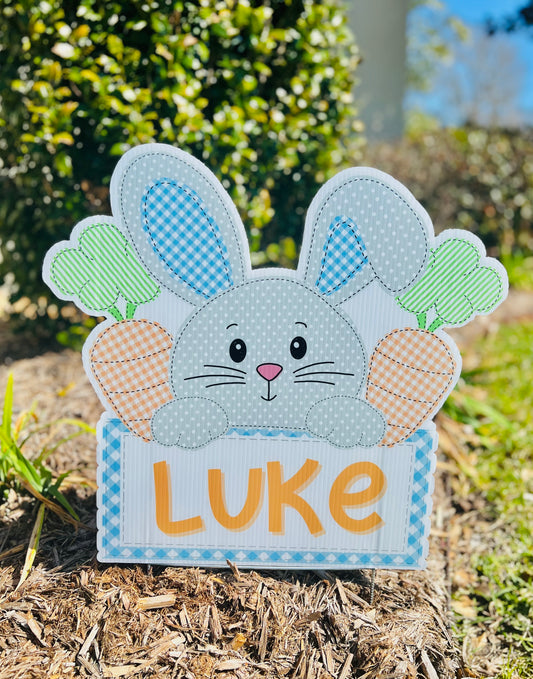 Easter Bunny Yard Sign