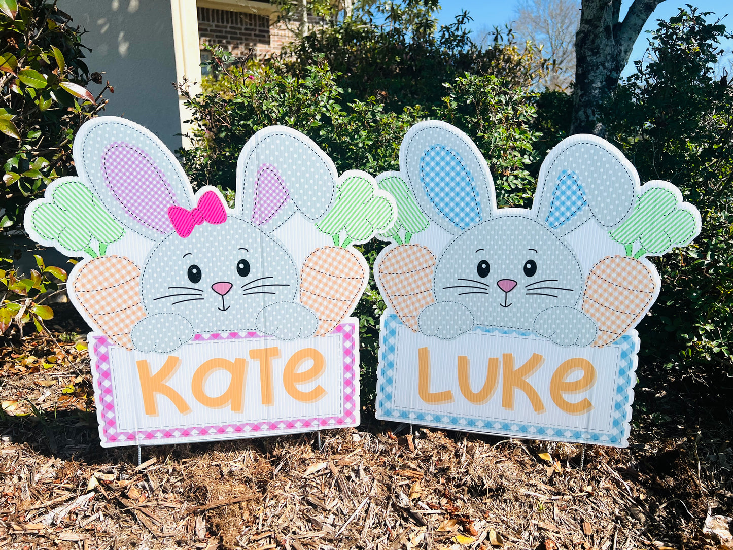 Easter Bunny Yard Sign