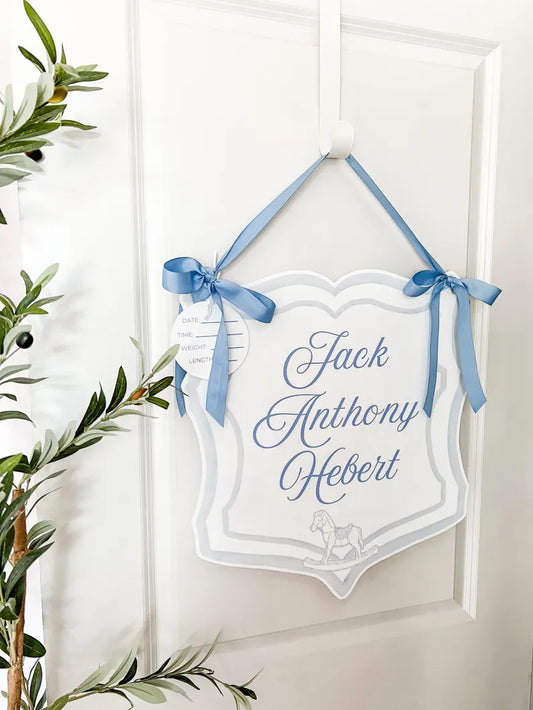 Rocking Horse Hospital Door Hanger