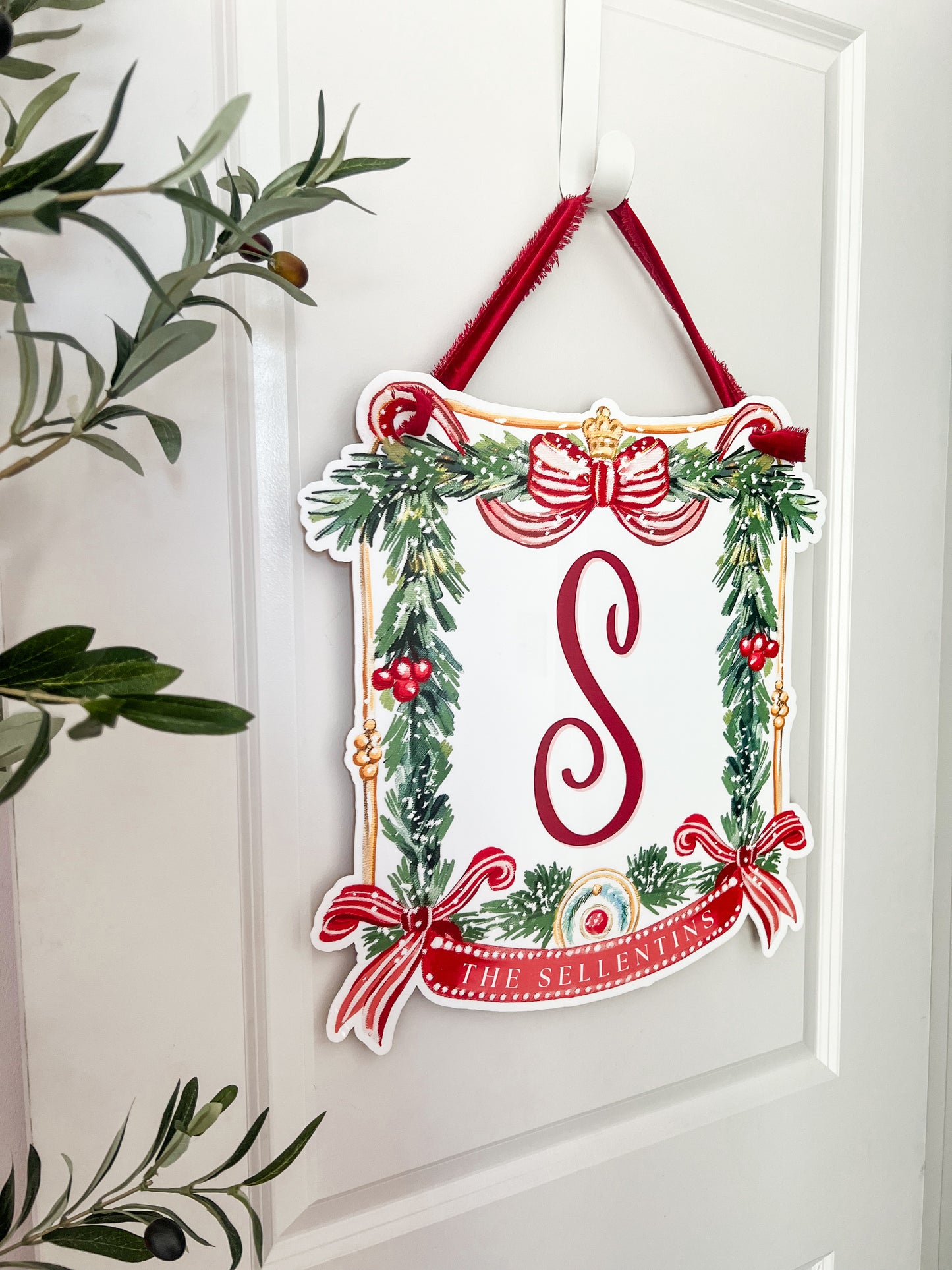 Royal Crest Door Hanger