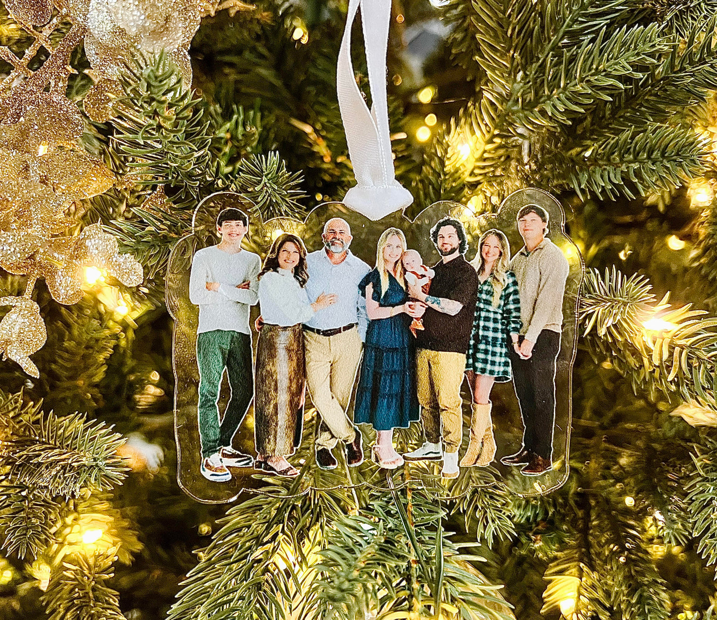 Family Photo Ornament