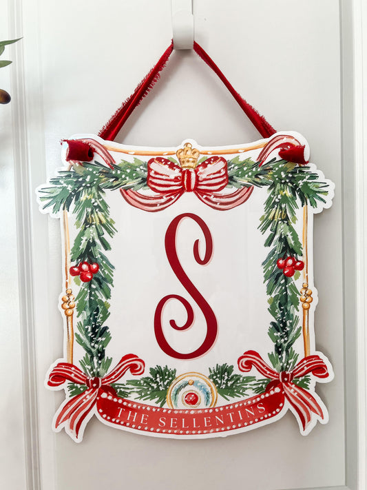 Royal Crest Door Hanger