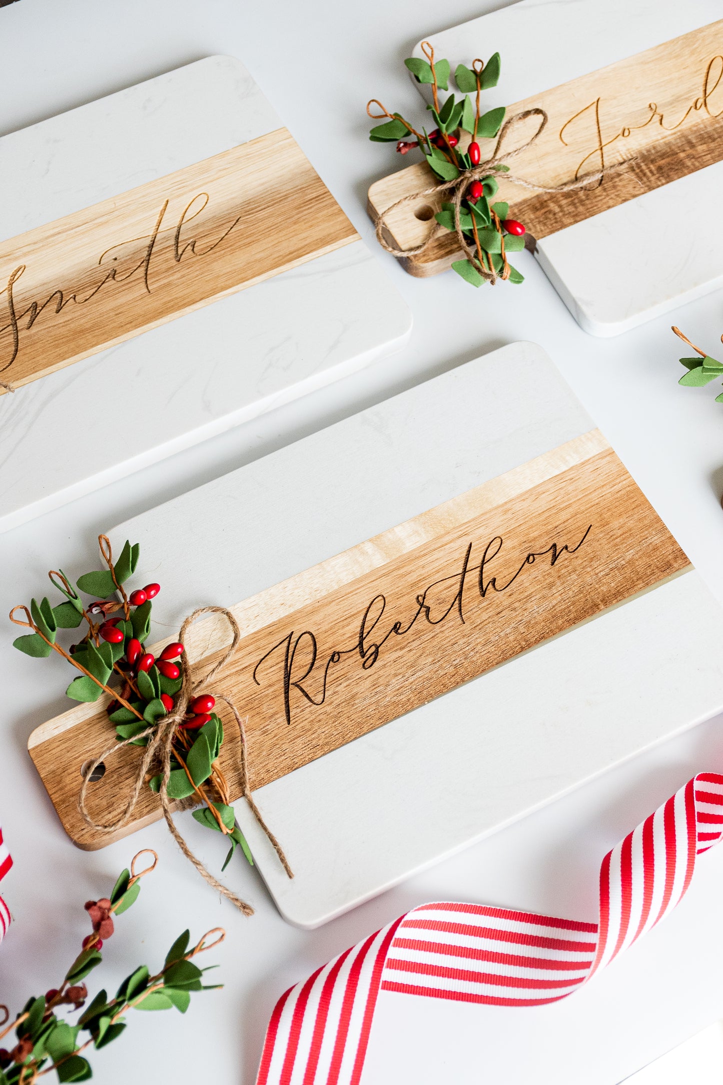 Marble Personalized Charcuterie Board