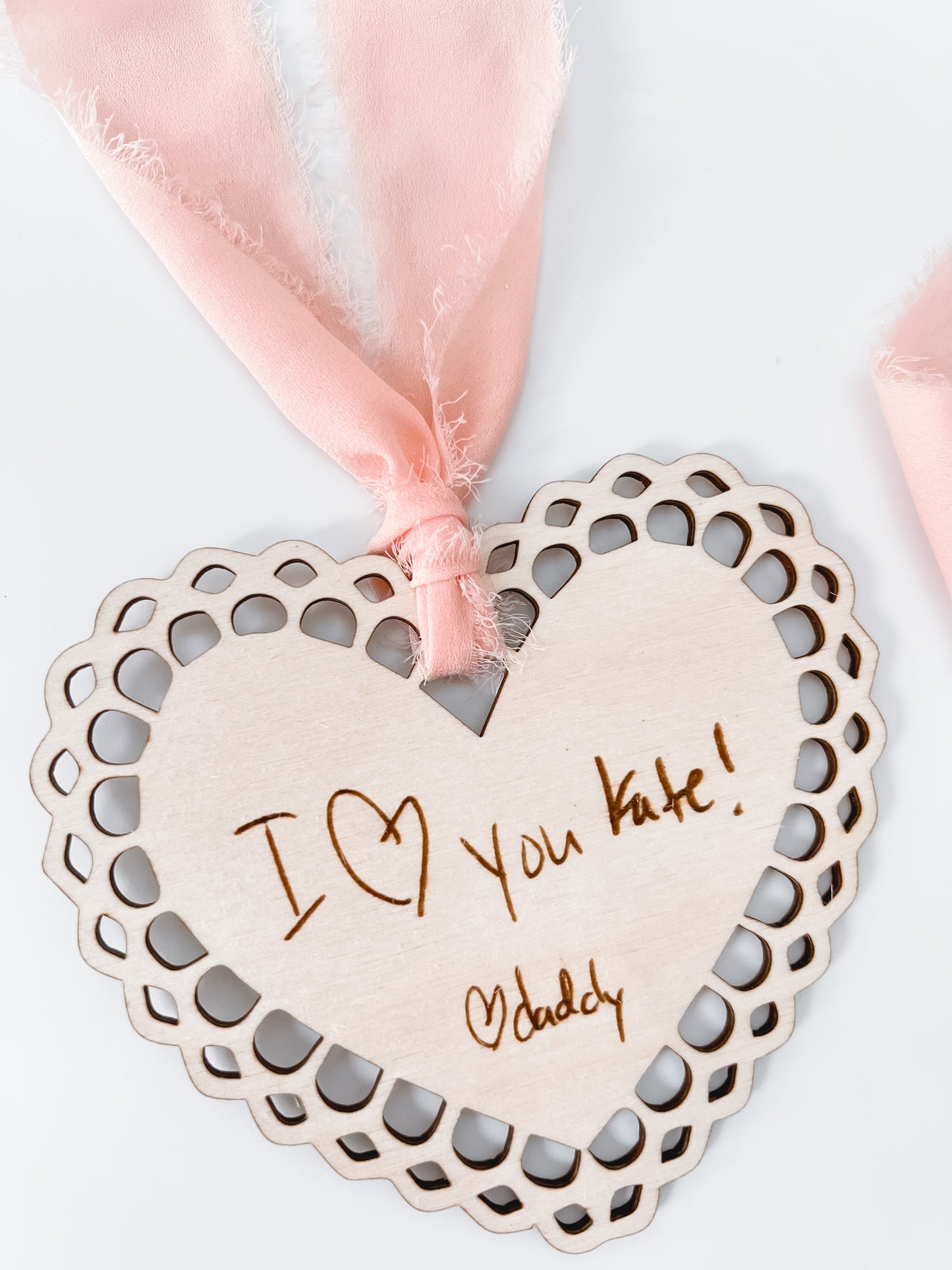 Custom Handwritten Heart