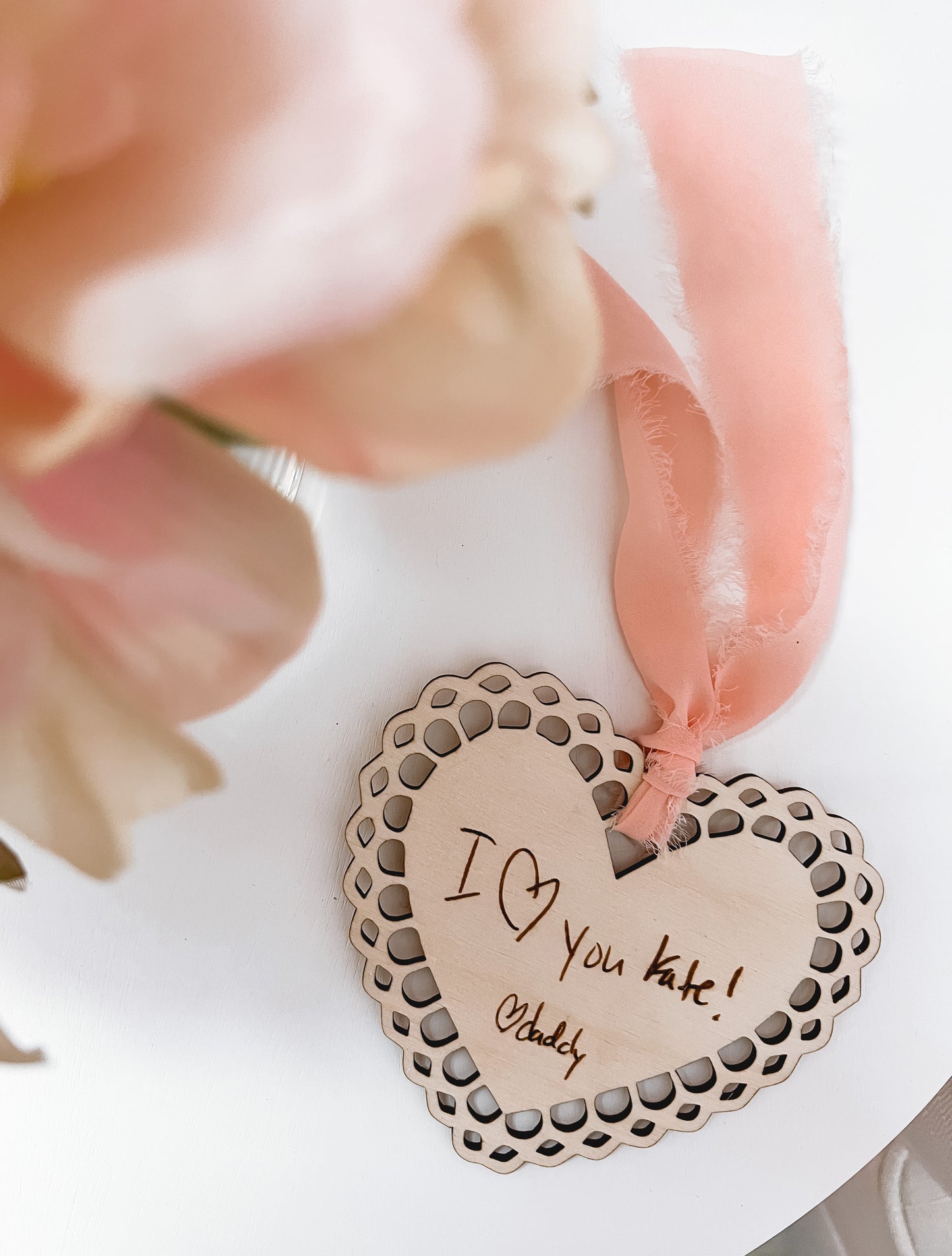 Custom Handwritten Heart