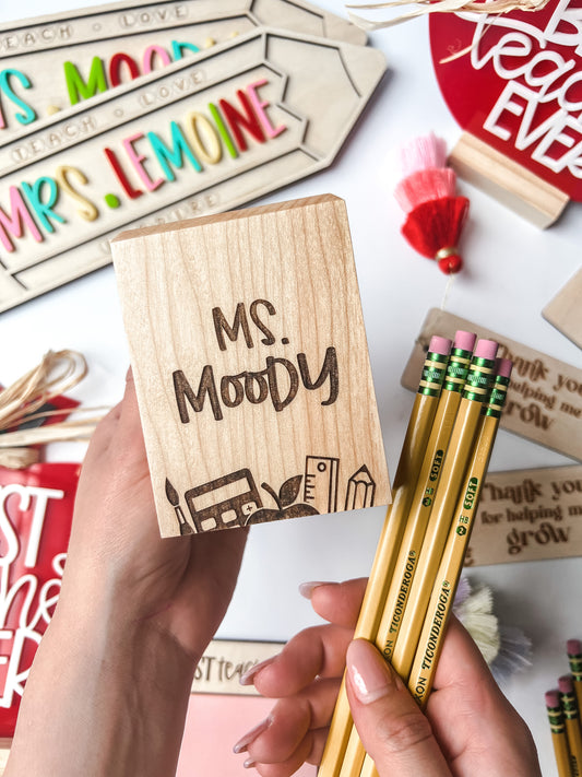 Custom Pencil Holder