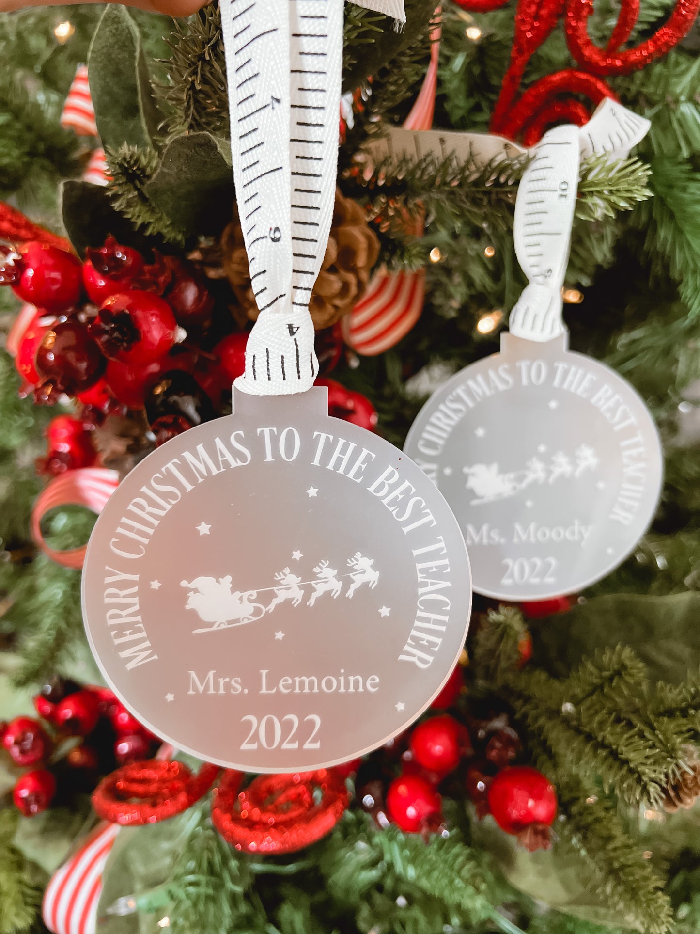 Best Teacher Ornament