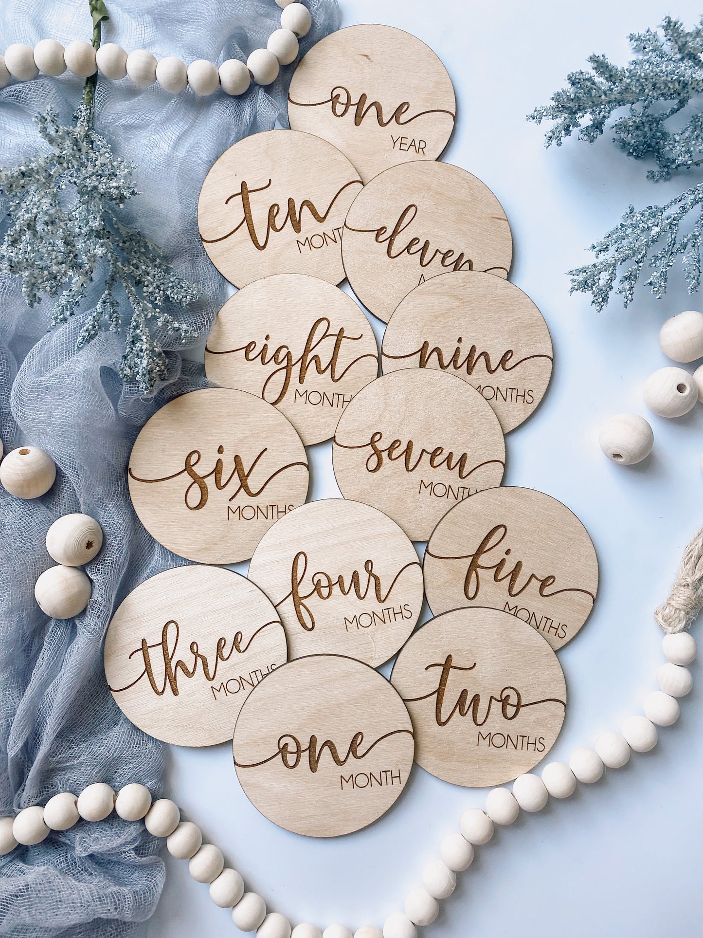 Baby Milestone Cards