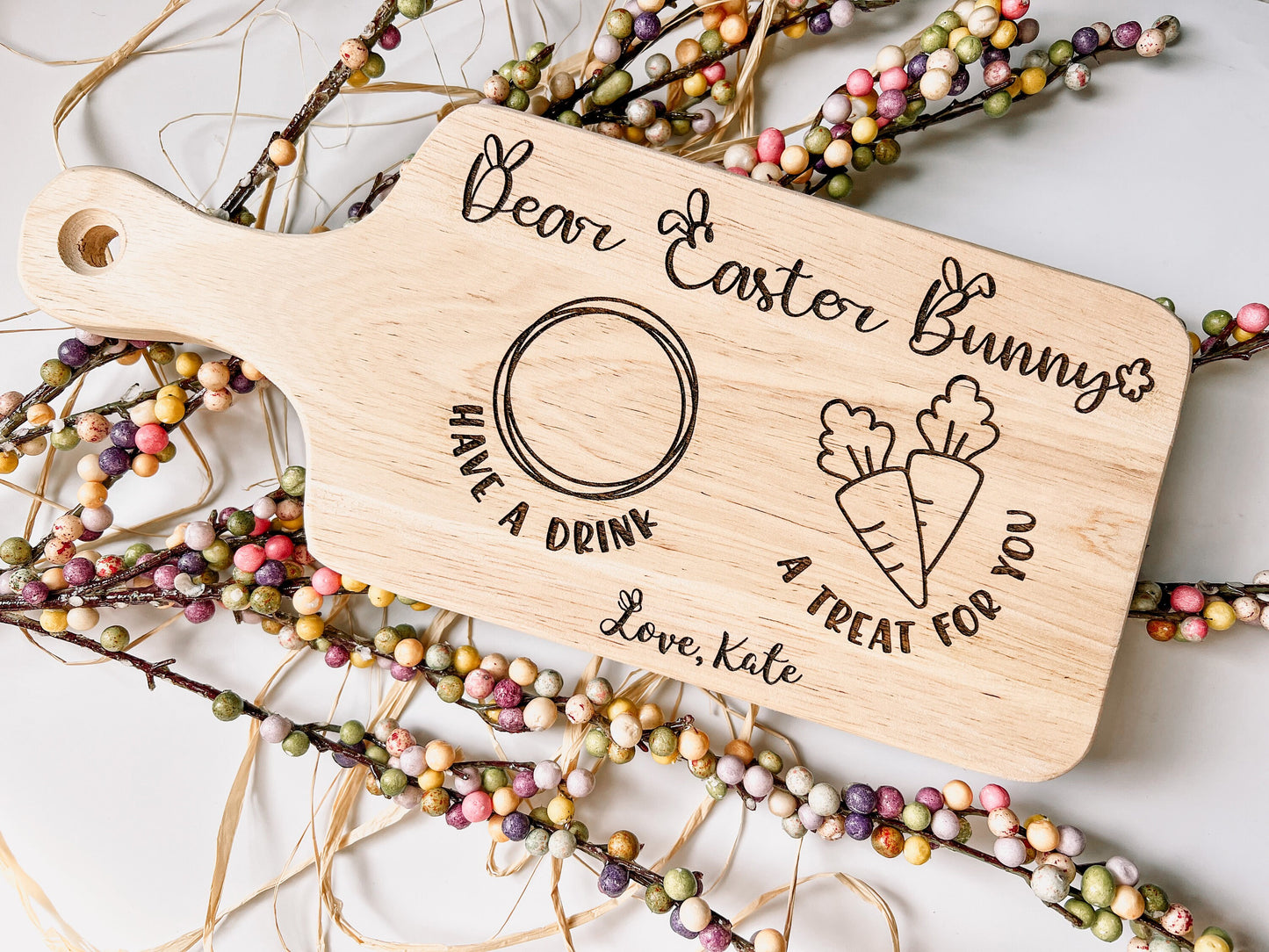 Easter Bunny Treat Tray