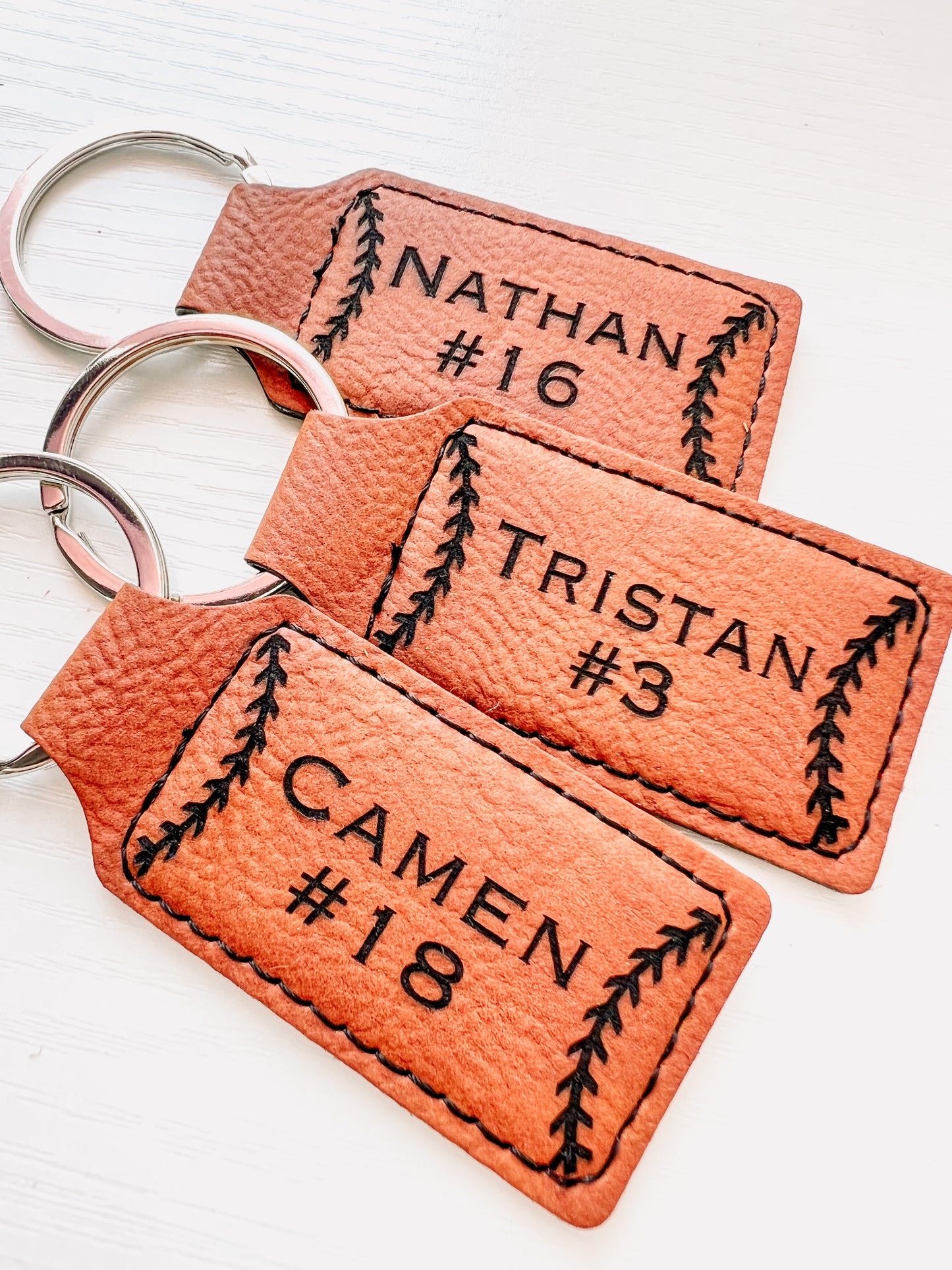 Baseball Keychain
