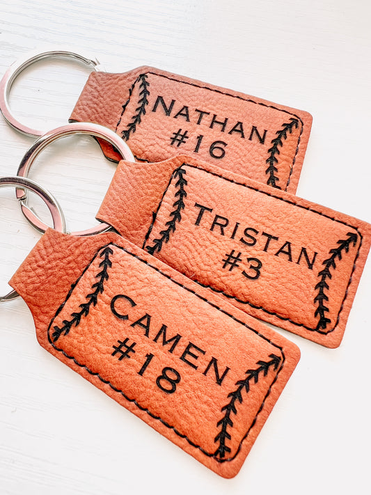 Baseball Keychain