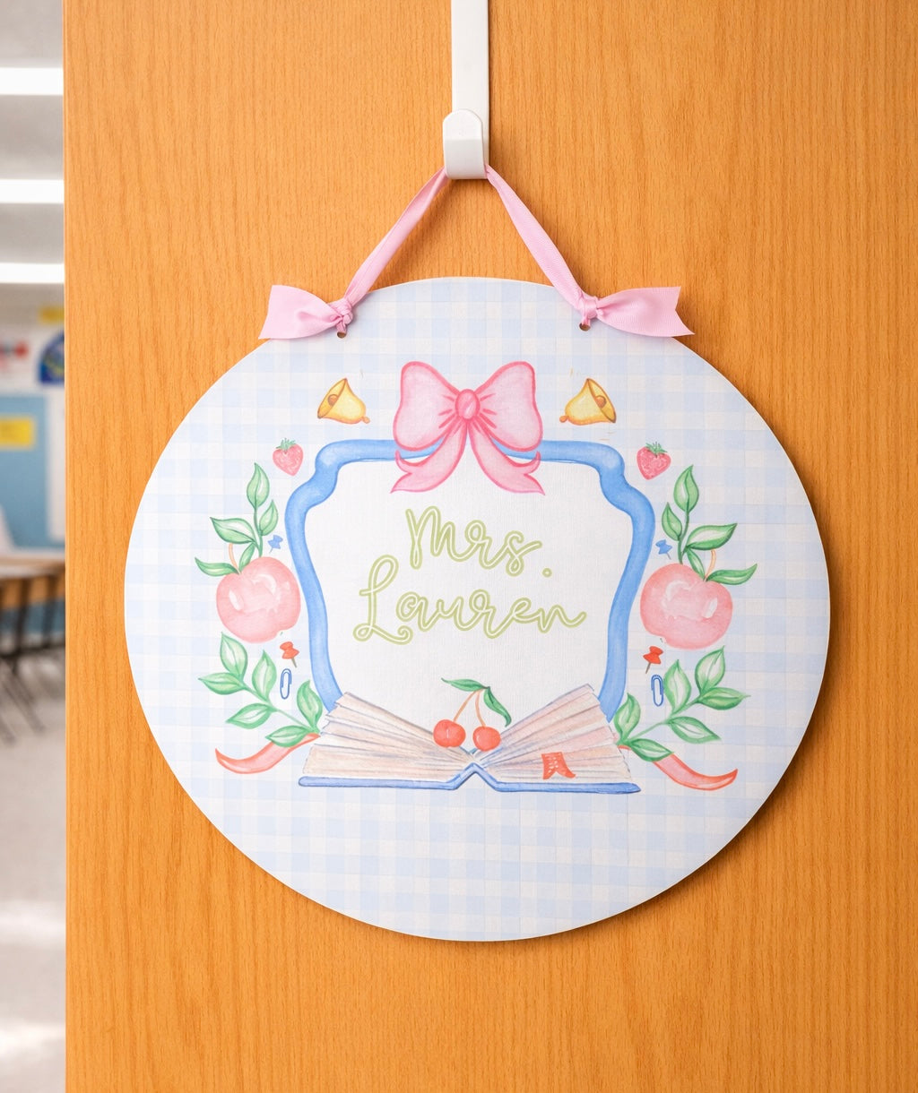 Once Upon a Classroom Door Hanger
