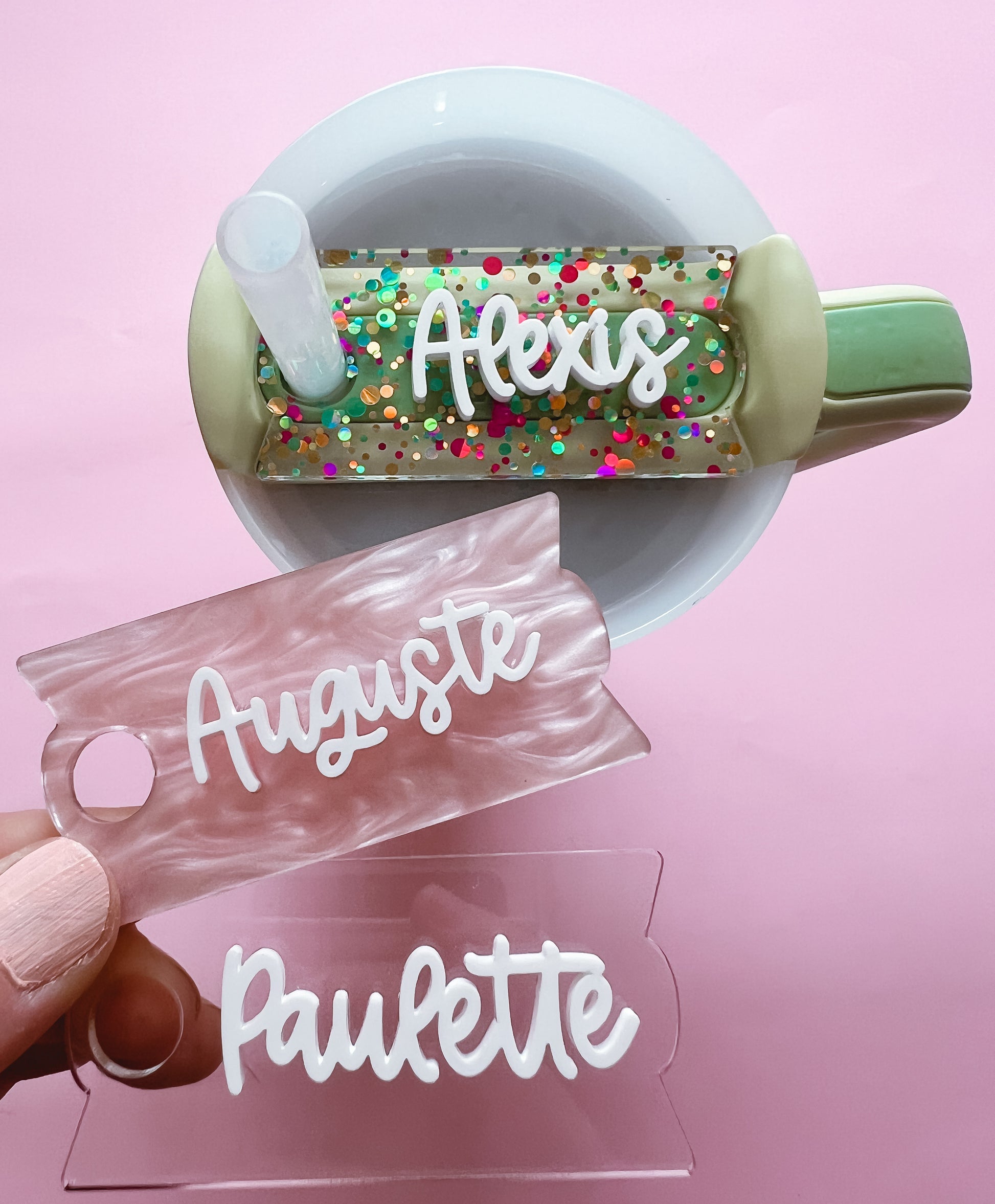 Customized Stanley Cup Tags for 2.0 cups only – La Petit Boutique