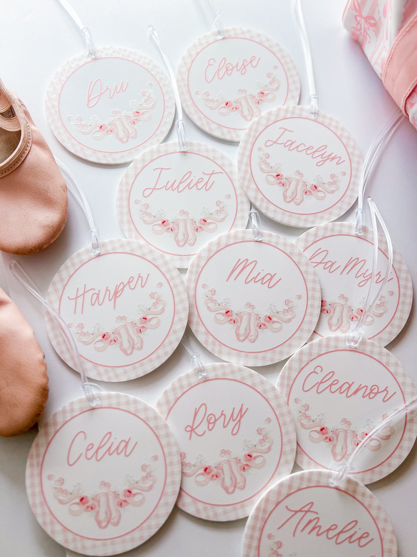Ballet Dance Bag Tag