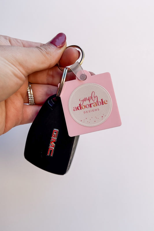QR Keychain