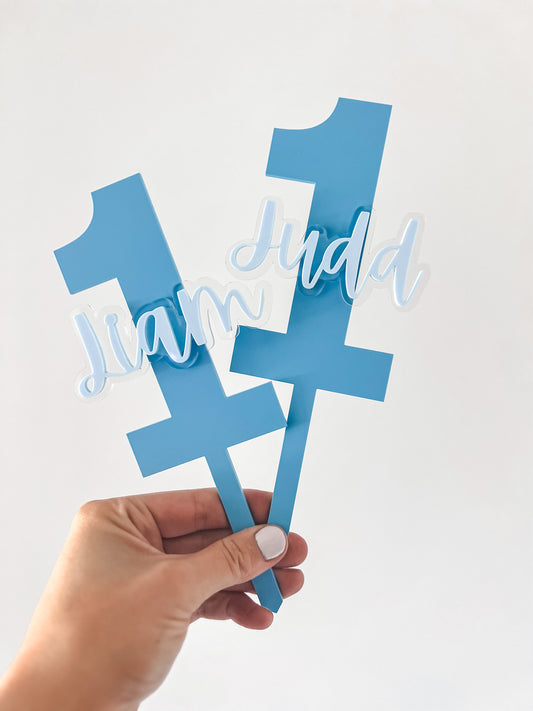 Name Cake Topper