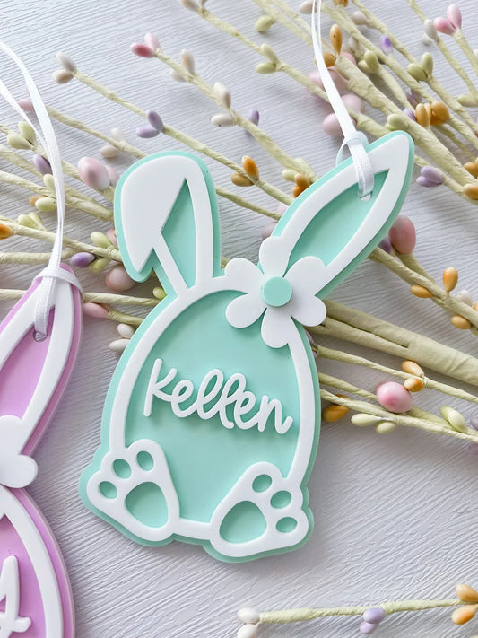 Daisy Bunny Tag