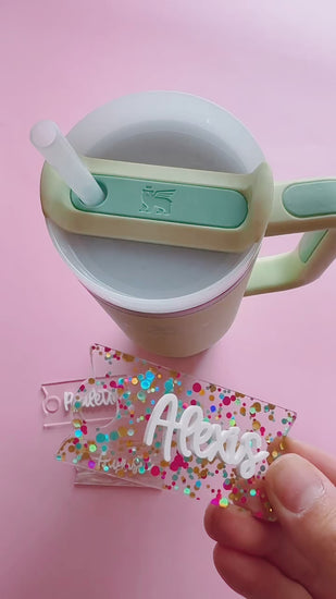 Customized Stanley Cup Tags for 2.0 cups only – La Petit Boutique